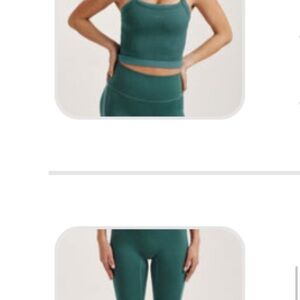 SET Active Teal set (top and leggings) worn once!